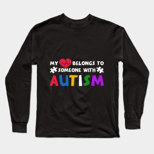 Autism Shirt Autism Awareness Shirt Love Autism Sh Long Sleeve T-Shirt